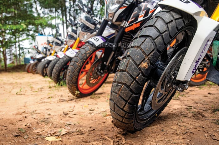 Apollo Tramplr range of motorcycle tyres tested